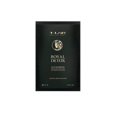 Шампунь Duo для королівської гладкості та абсолютної детоксикації Royal Detox Duo Shampoo 15 мл