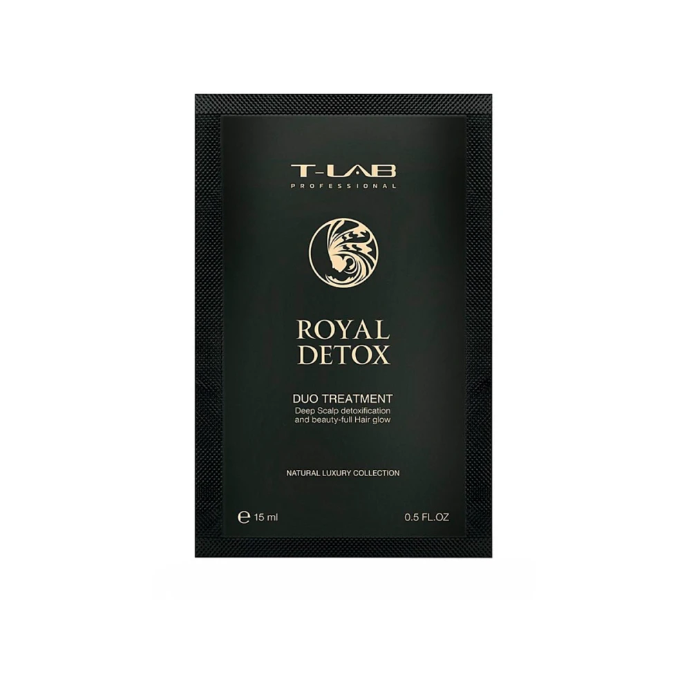 Кондиционер Treatment Duo для королевской гладкости волос и абсолютной детоксикации Royal Detox 15 мл
