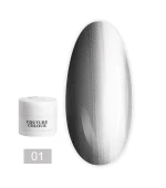 Гель-краска  COUTURE Colour Metallic Paint Gel no wipe 5г (01 Silver)