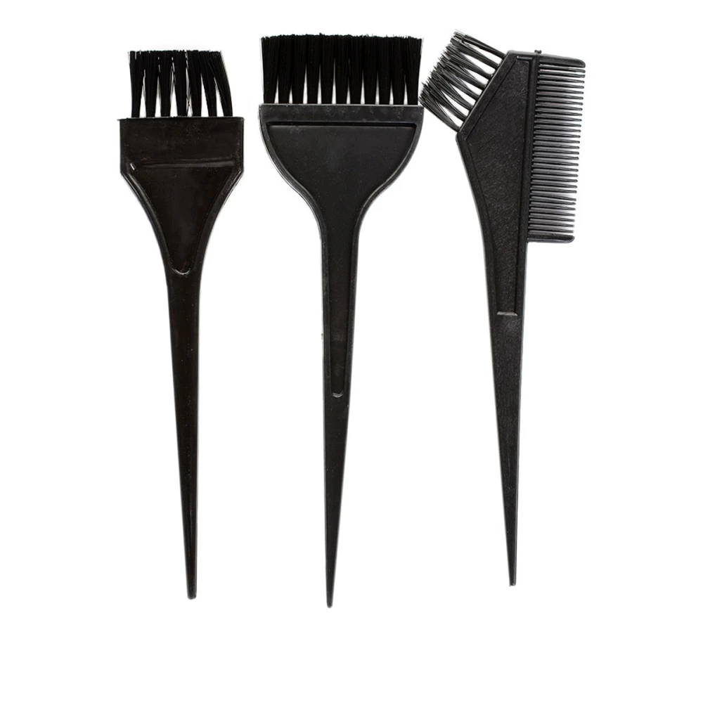 Набор кисточек Salon для нанесения краски 3 шт