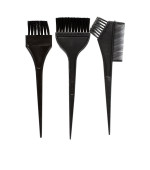 Набор кисточек Salon для нанесения краски 3 шт