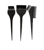 Набор кисточек Salon для нанесения краски 3 шт