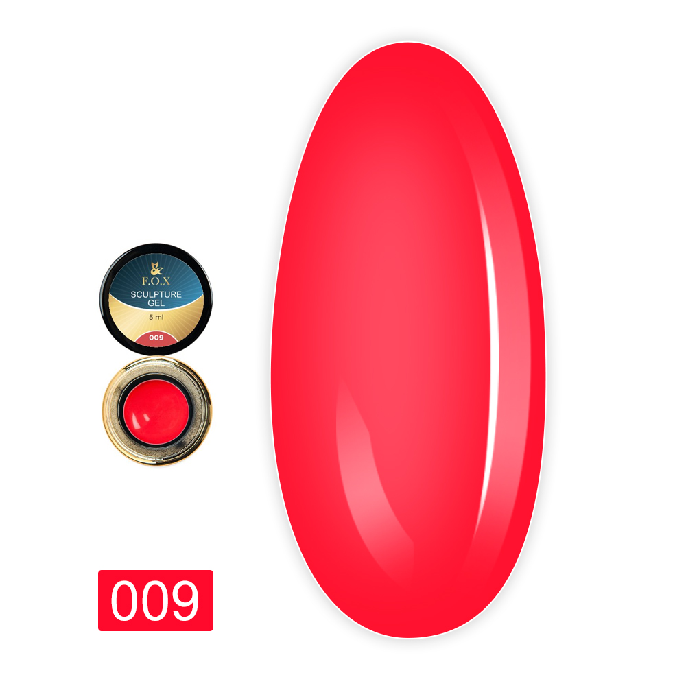 Гель Sculpture цветной 5 мл (009)