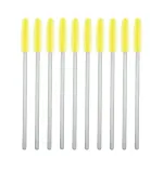 Щеточка для ресниц Vivienne белая ручка 10 шт