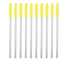 Щіточка для вій Vivienne біла ручка 10 шт