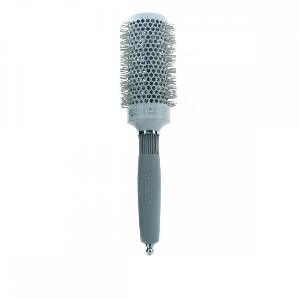 Брашинг Salon CI Thermal Brush silver 43