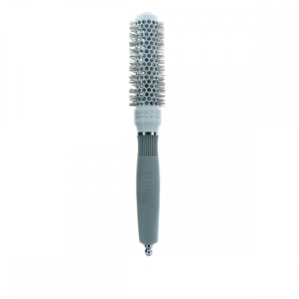 Брашинг Salon CI Thermal Brush silver 25