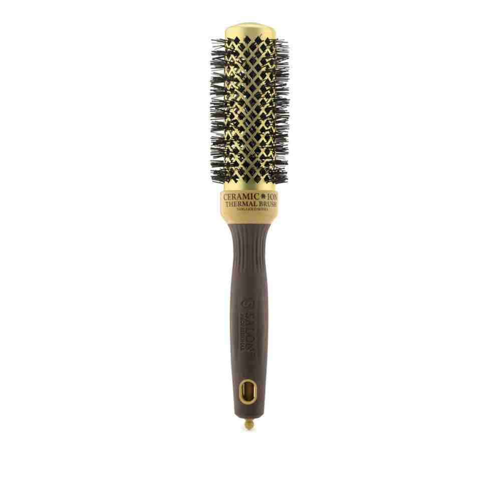 Гребінець Salon Professional CI Thermal Brush gold 33