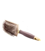 Расческа прямоугольная большая силикон gold