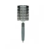 Расческа Salon Professional Boar Brush с натуральной щетиной silver L