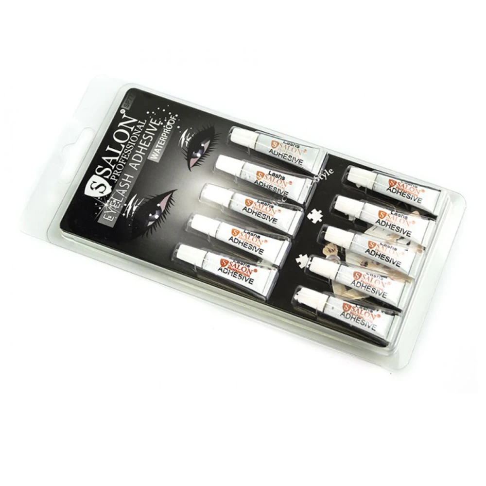 Набор клеев для накладных ресниц Salon Clear 1 г (10 шт)