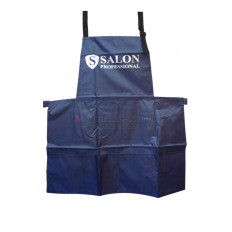 Фартук для мастера с регулятором 4 кармана (Синий)