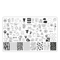 Пластина для стемпінгу ART Stamping (0014)