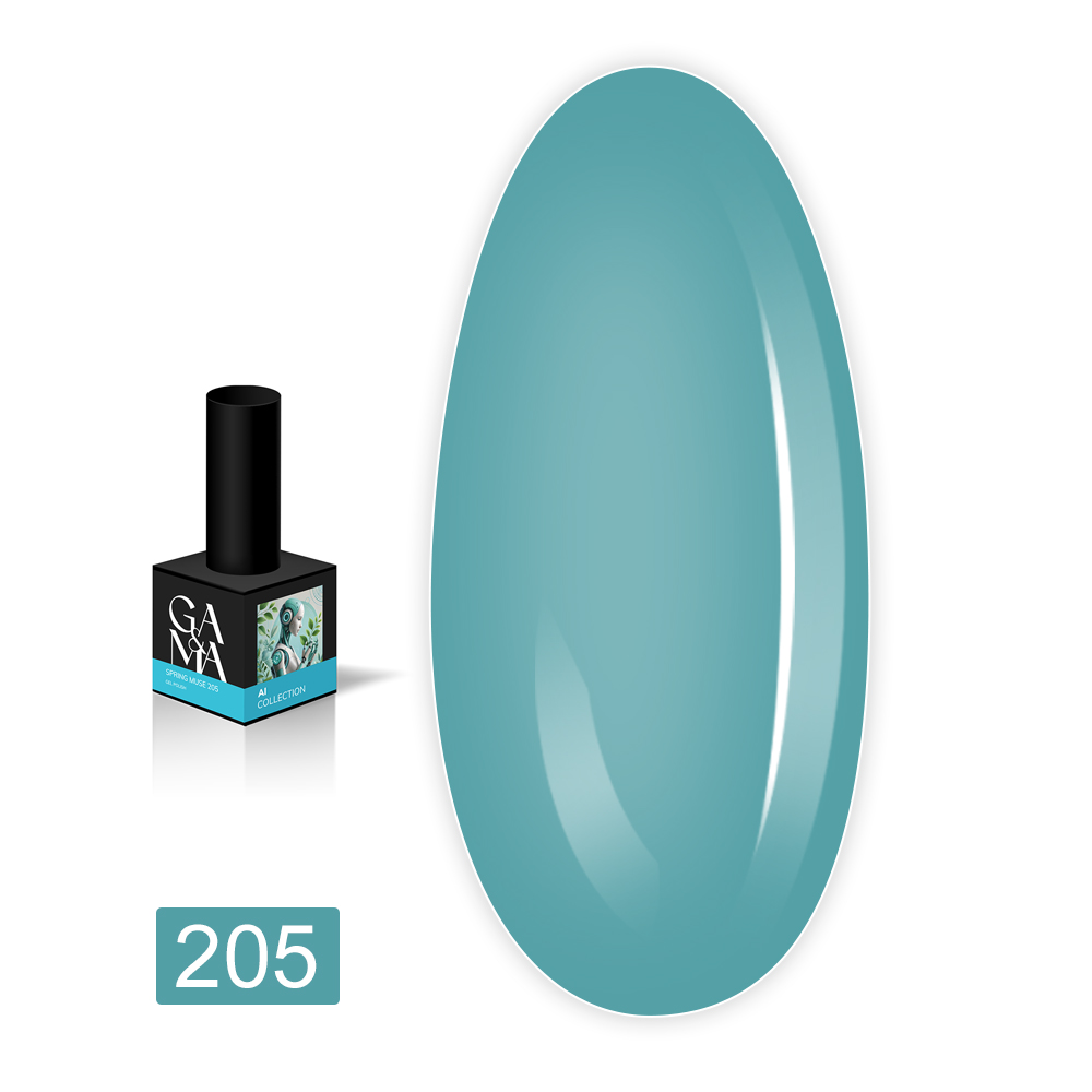 Гель-лак GAMA , 10 мл (205)