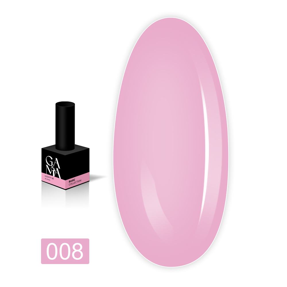 Гель лак GAMA , 10 мл (008)