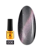 Гель-лак FOX gold Cat Eye 3D 6 мл (006)