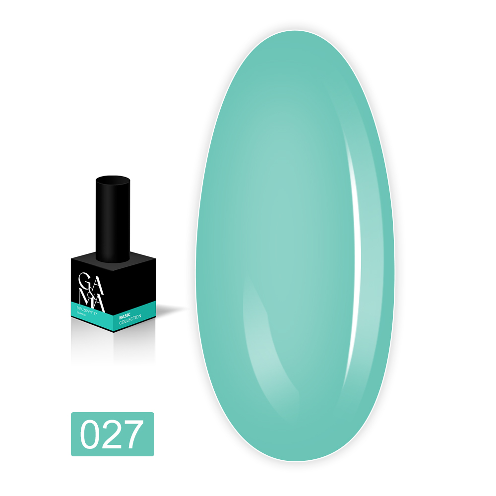 Гель-лак GAMA , 10 мл (027)