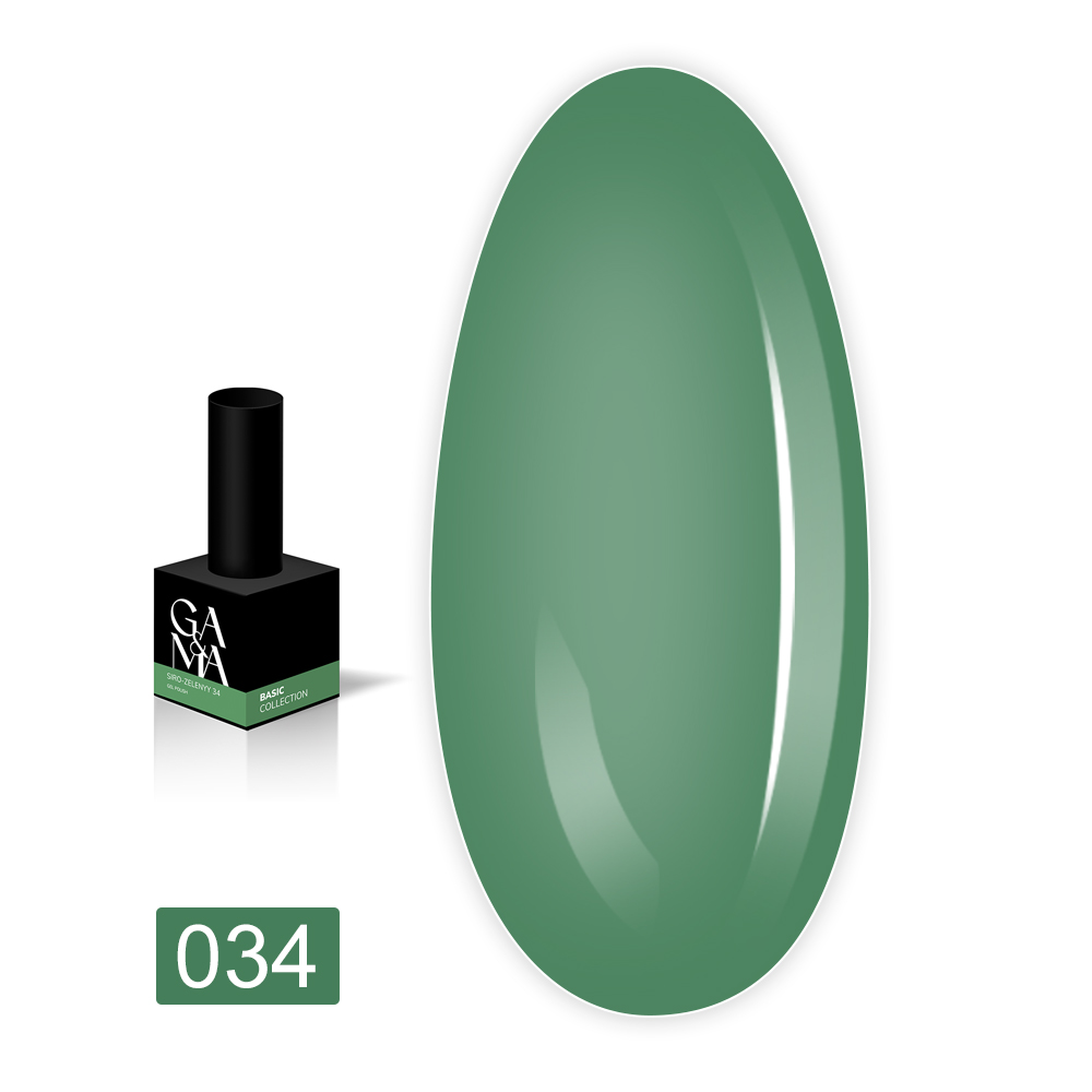 Гель лак GAMA , 10 мл (034)