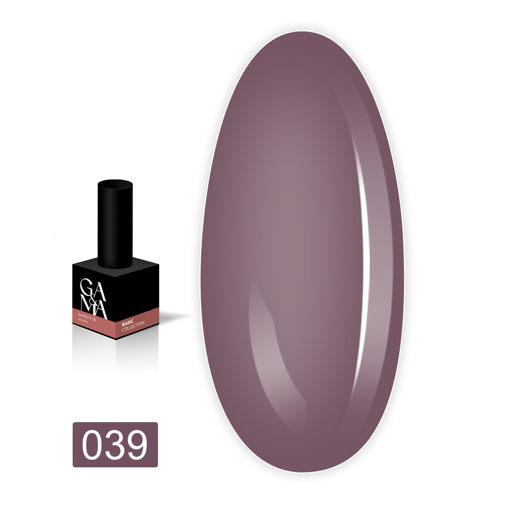 Гель лак GAMA , 10 мл (039)
