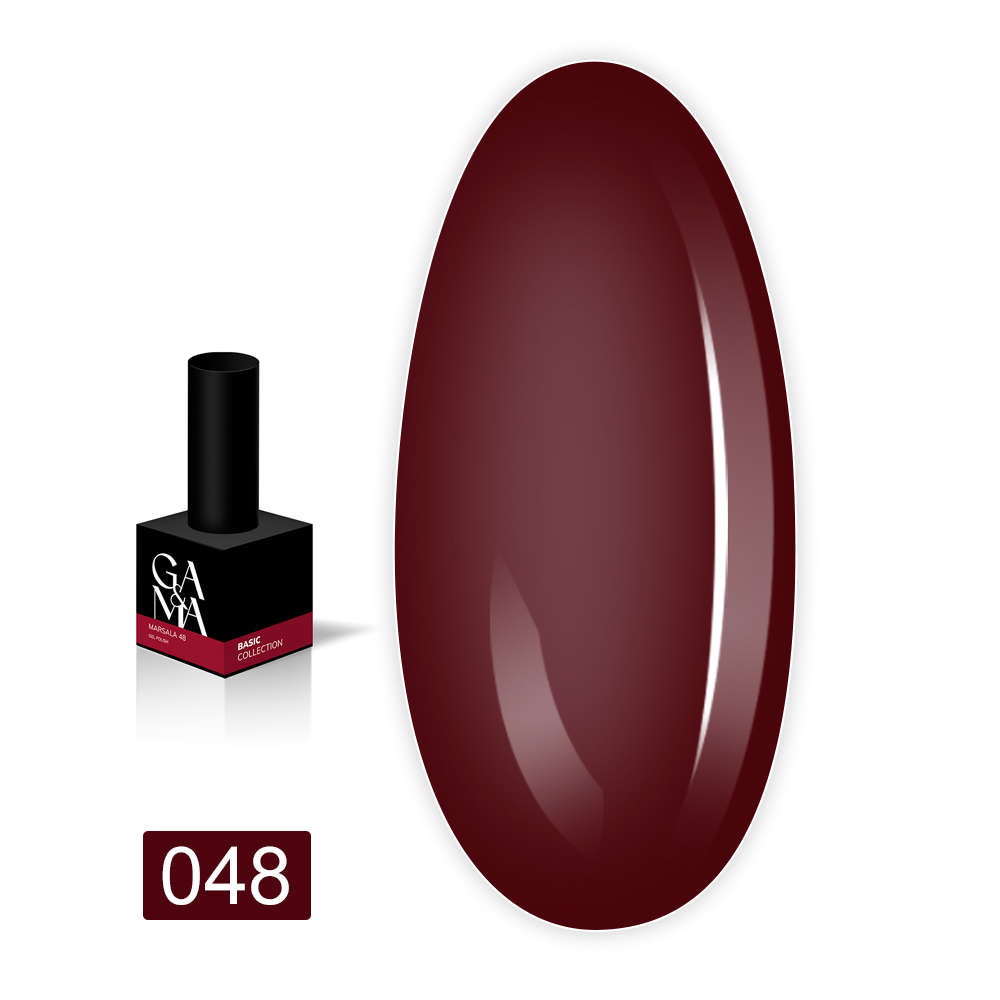 Гель лак GAMA , 10 мл (048)