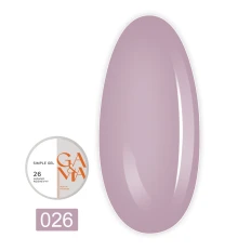 Гель Simple gel, 15 мл (026 Ніжно рожевий)