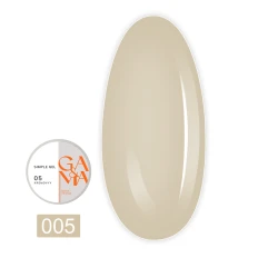 Гель Simple gel, 30 мл (005 Кремовий)