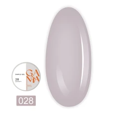 Гель Simple gel, 30 мл (028 Зефірний)