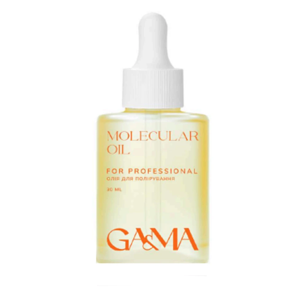 Масло молекулярное для полировки кожи (кутикулы и стоп) GAMA 30 мл