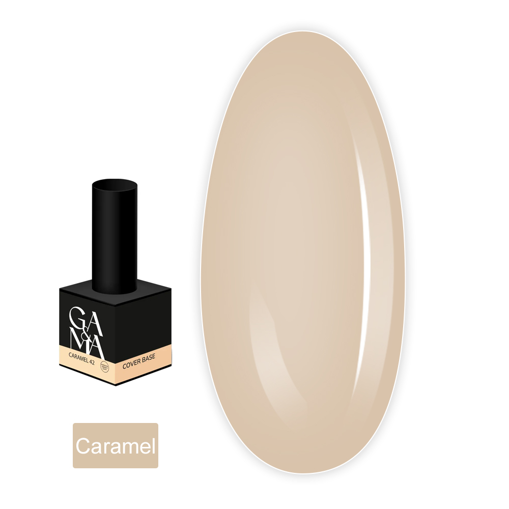 База камуфлирующая GA&MA Cover base 15 мл (042 Карамель (формула одного слоя))