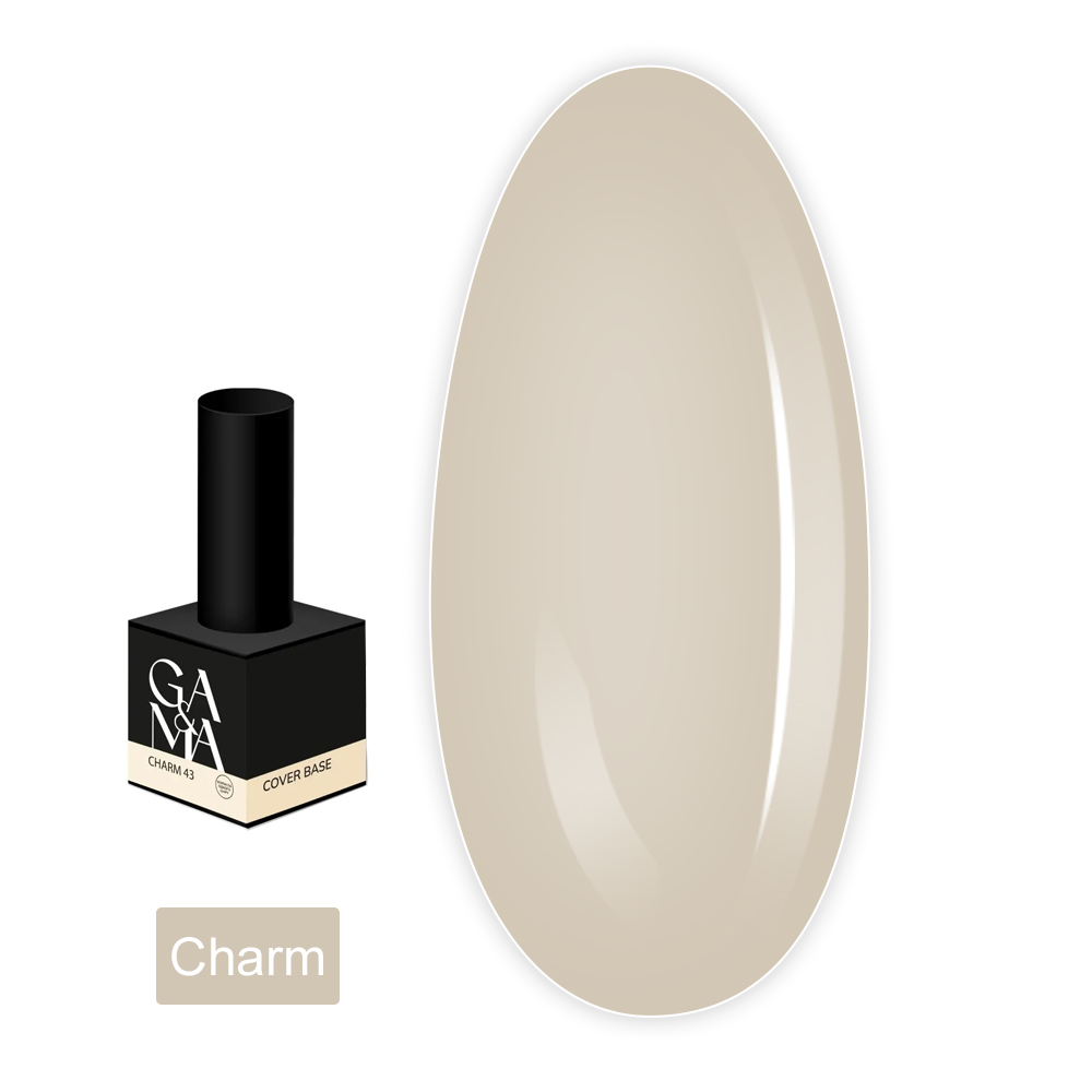База камуфлирующая GA&MA Cover base 15 мл (043 Шарм (формула одного слоя))