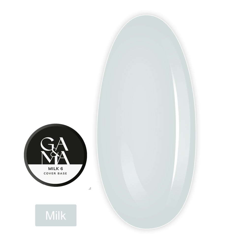 База камуфлирующая GA&MA Cover base 30 мл (006 Милк)