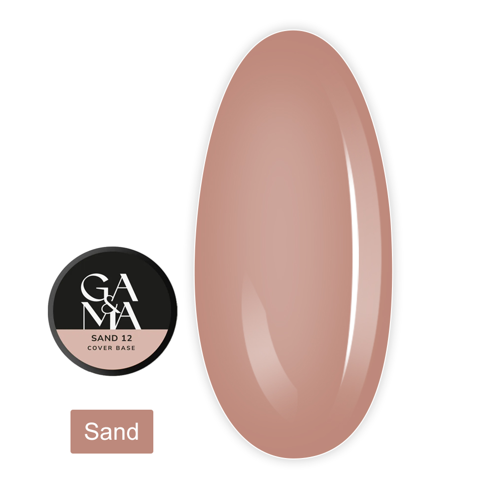 База камуфлирующая GA&MA Cover base 30 мл (012 Сенд)