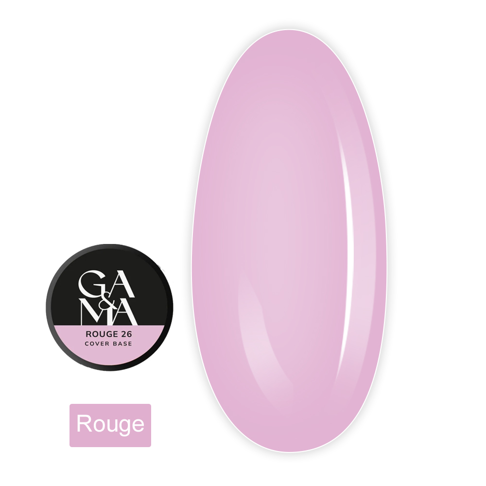 База камуфлирующая GA&MA Cover base 30 мл (026 Руж)