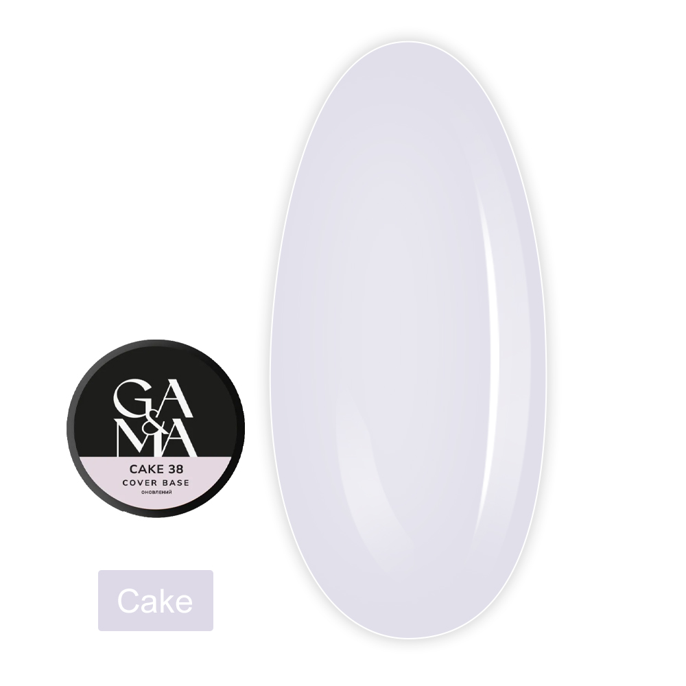 База камуфлирующая GA&MA Cover base 30 мл (038 Кейк)