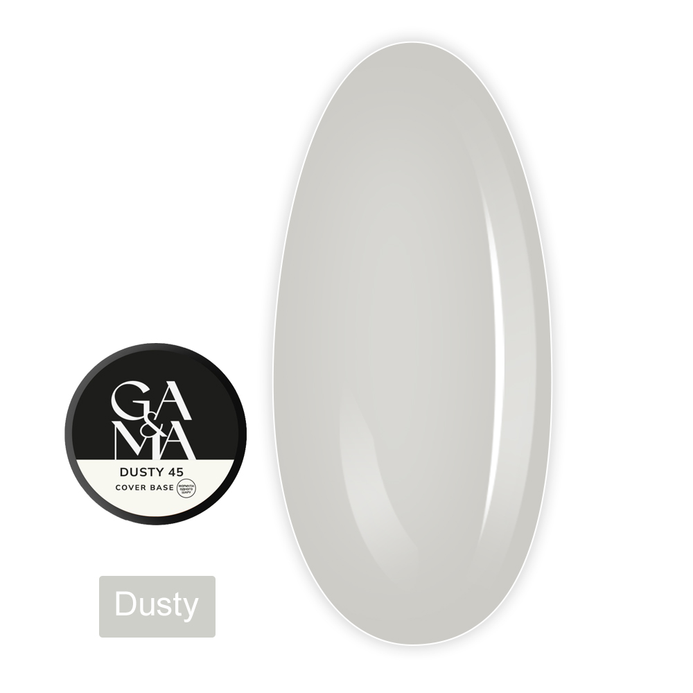 База камуфлирующая GA&MA Cover base 30 мл (045 Дасти (формула одного слоя))