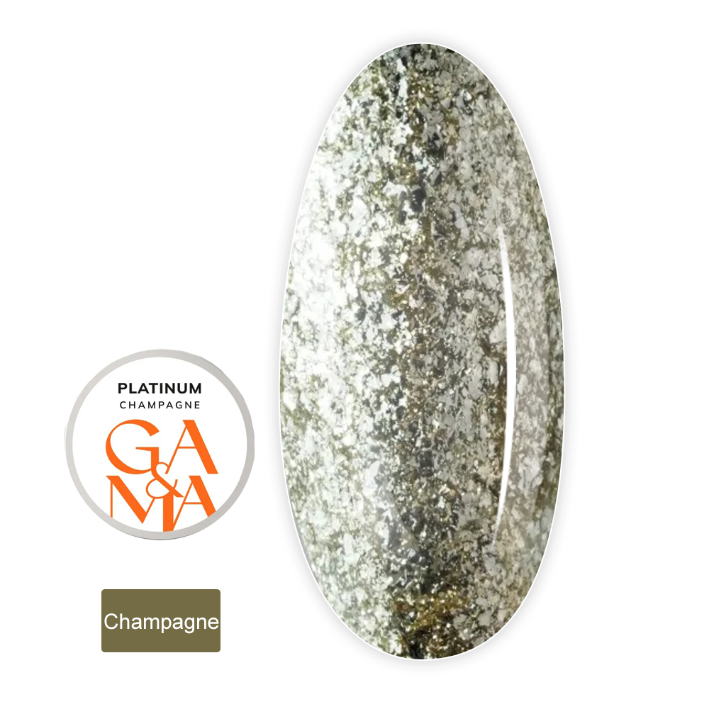 Жидкая фольга GA&MA Platinum 5 г (Champagne)