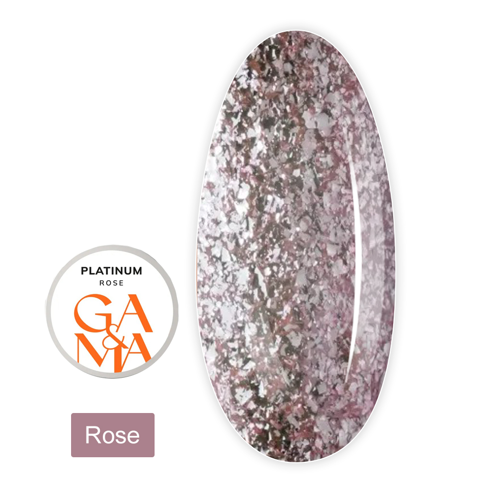 Рідка фольга  GA&MA Platinum 5 г (Rose)