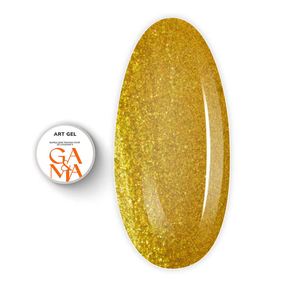 Гель Art gel, 5 г (Золотий)
