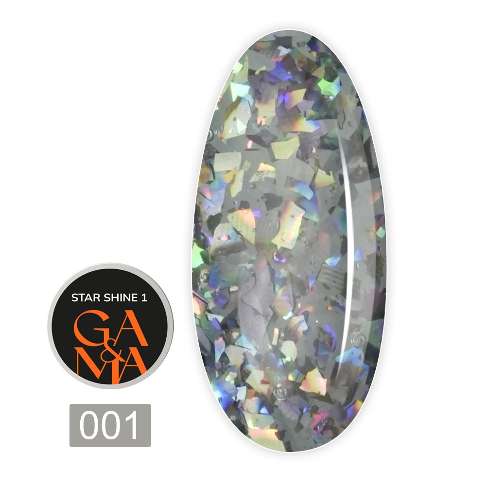 Гель-лак Star shine, 5 г  (001) (баночка)