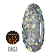 Гель-лак GAMA Star shine, 5 г  (001) (баночка)