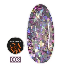 Гель-лак  GAMA Star shine, 5 г (003)  (баночка)
