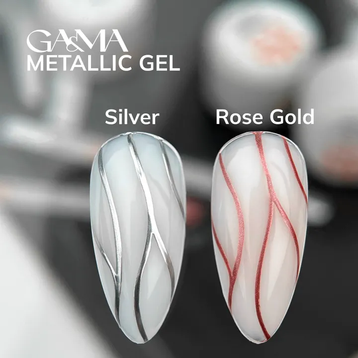 Гель Metallic gel, 5 г (Silver)