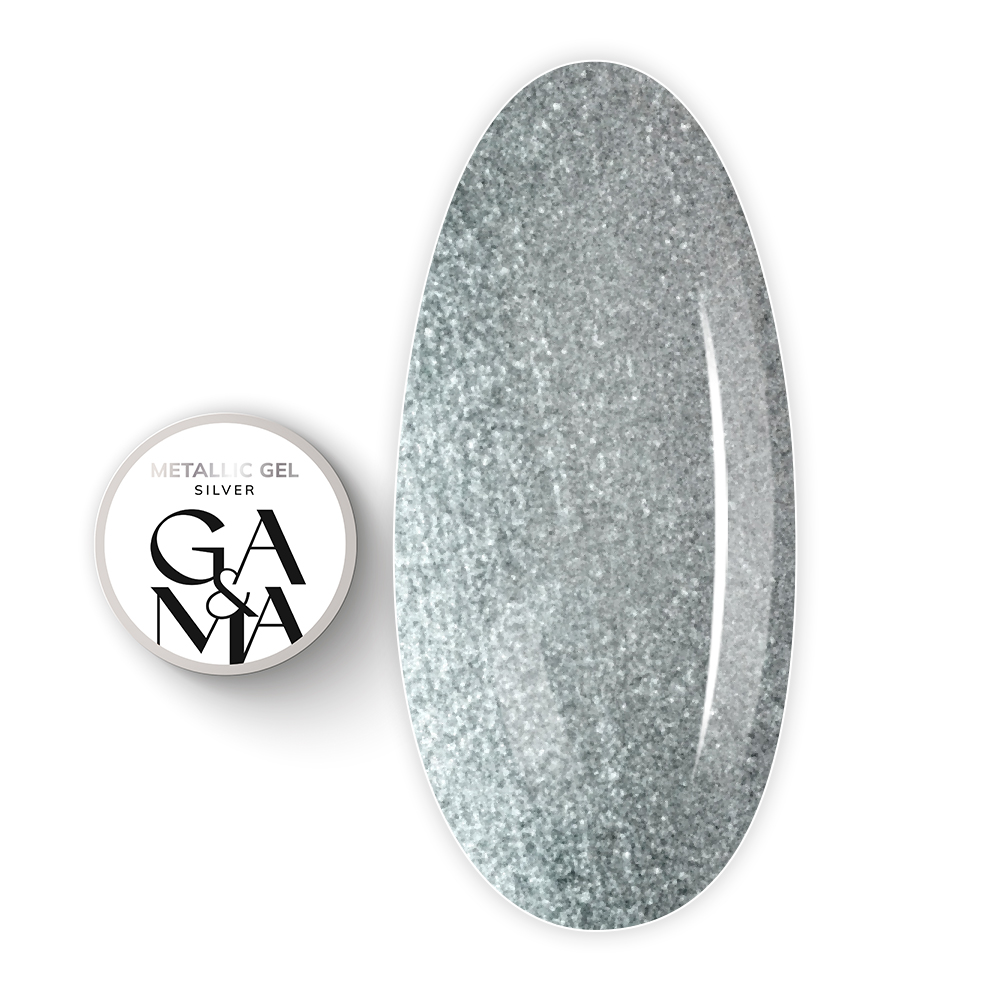 Гель Metallic gel, 5 г (Silver)
