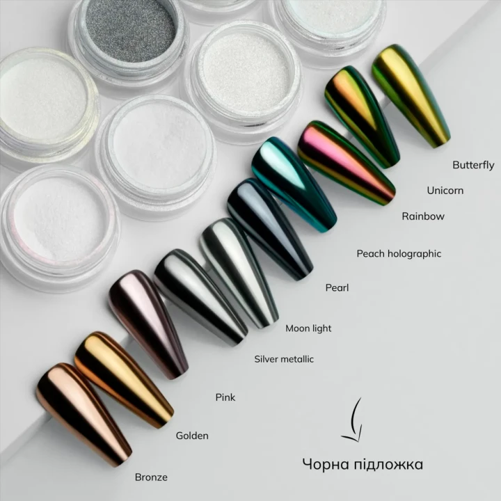 Втирка Mirror Powder, 0,3 г (Moon Light )