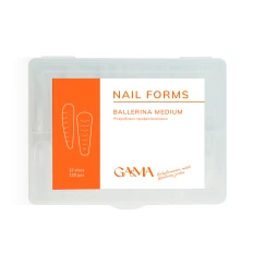 GAMA Формы верхние для наращивания collaboration with @sadovec_yulia ( Ballerina Medium)