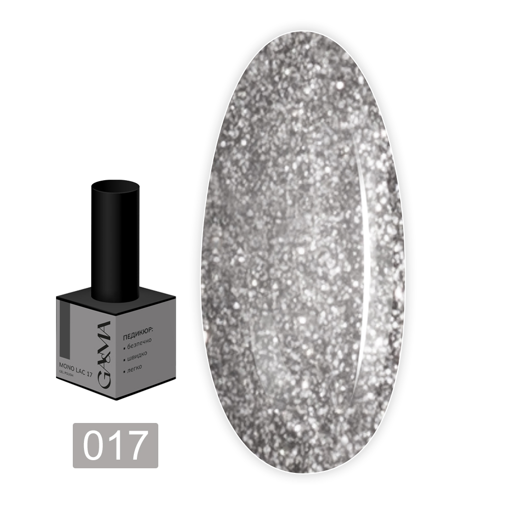 Гель лак однофазный Mono Lac GAMA, 6 мл (017)