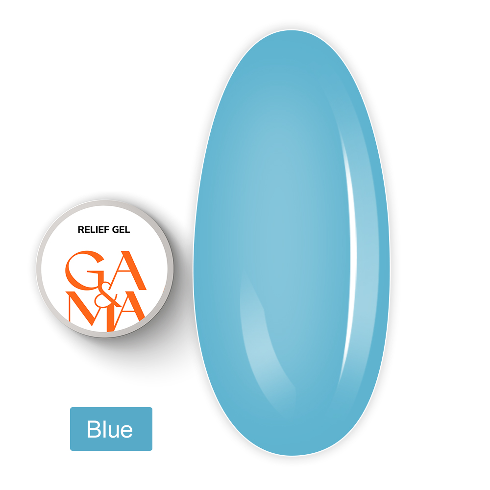 Гель Рельеф Relief Gel, 5 г (Голубой)