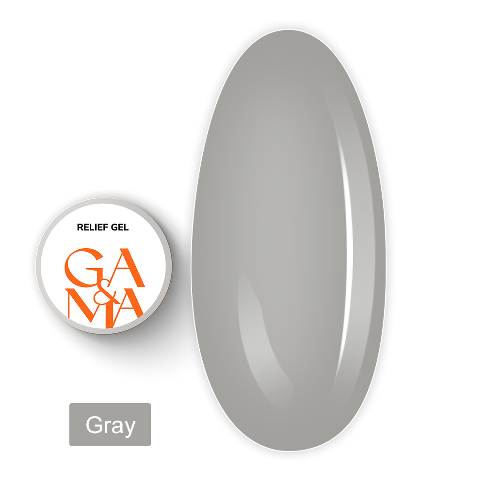 Гель Рельєф Relief Gel, 5 г (Серый)