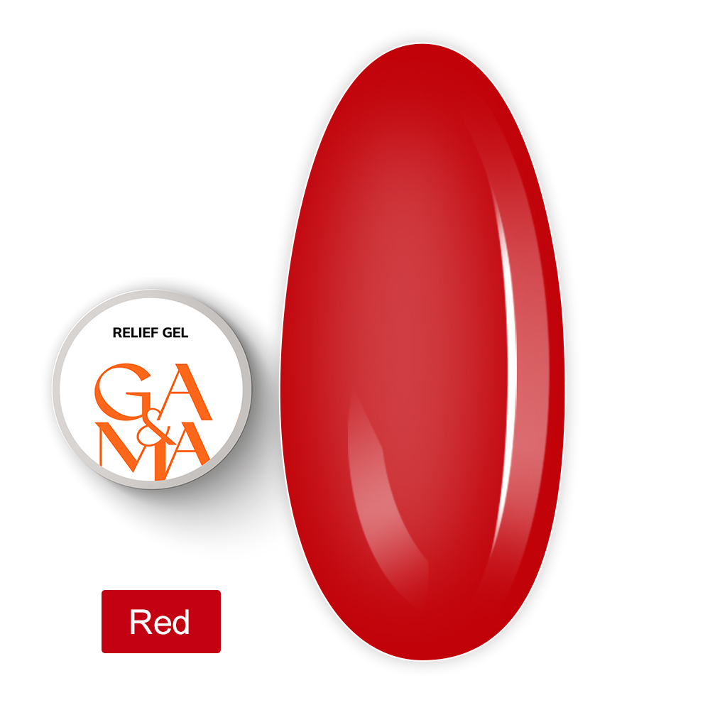 Гель Рельеф Relief Gel, 5 г (Красный)