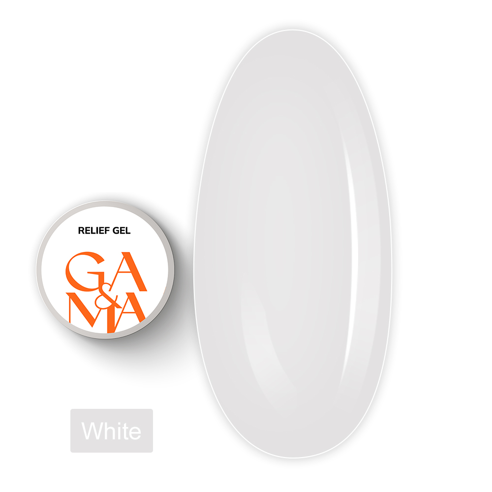 Гель Рельєф Relief Gel, 5 г (Білий)